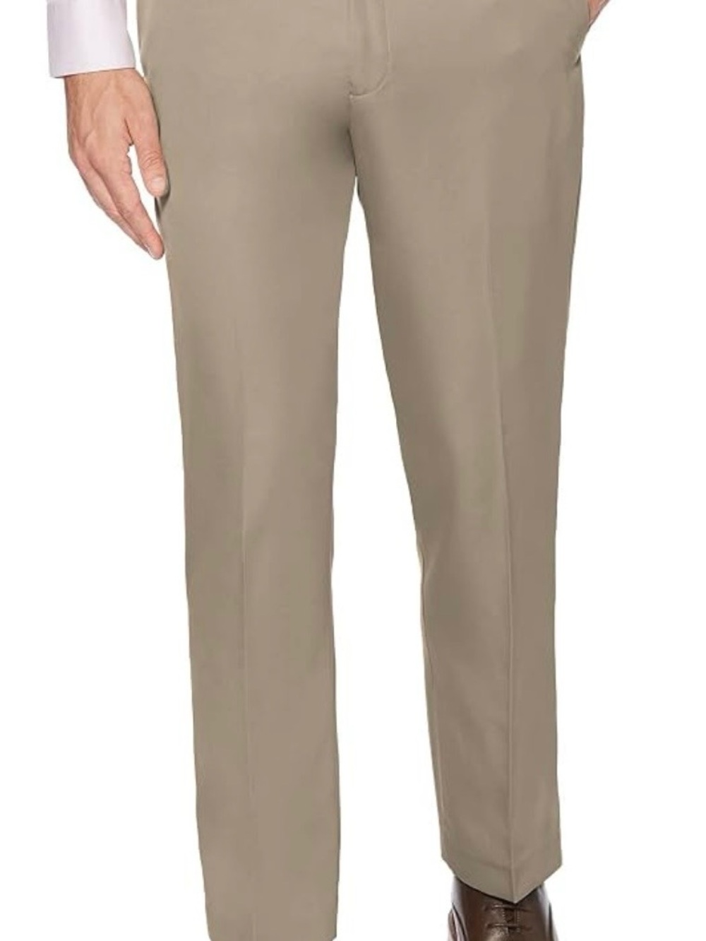 Perry Ellis Men's Beige Toast Modern Fit Performance Pant Size 36/29 NWOT